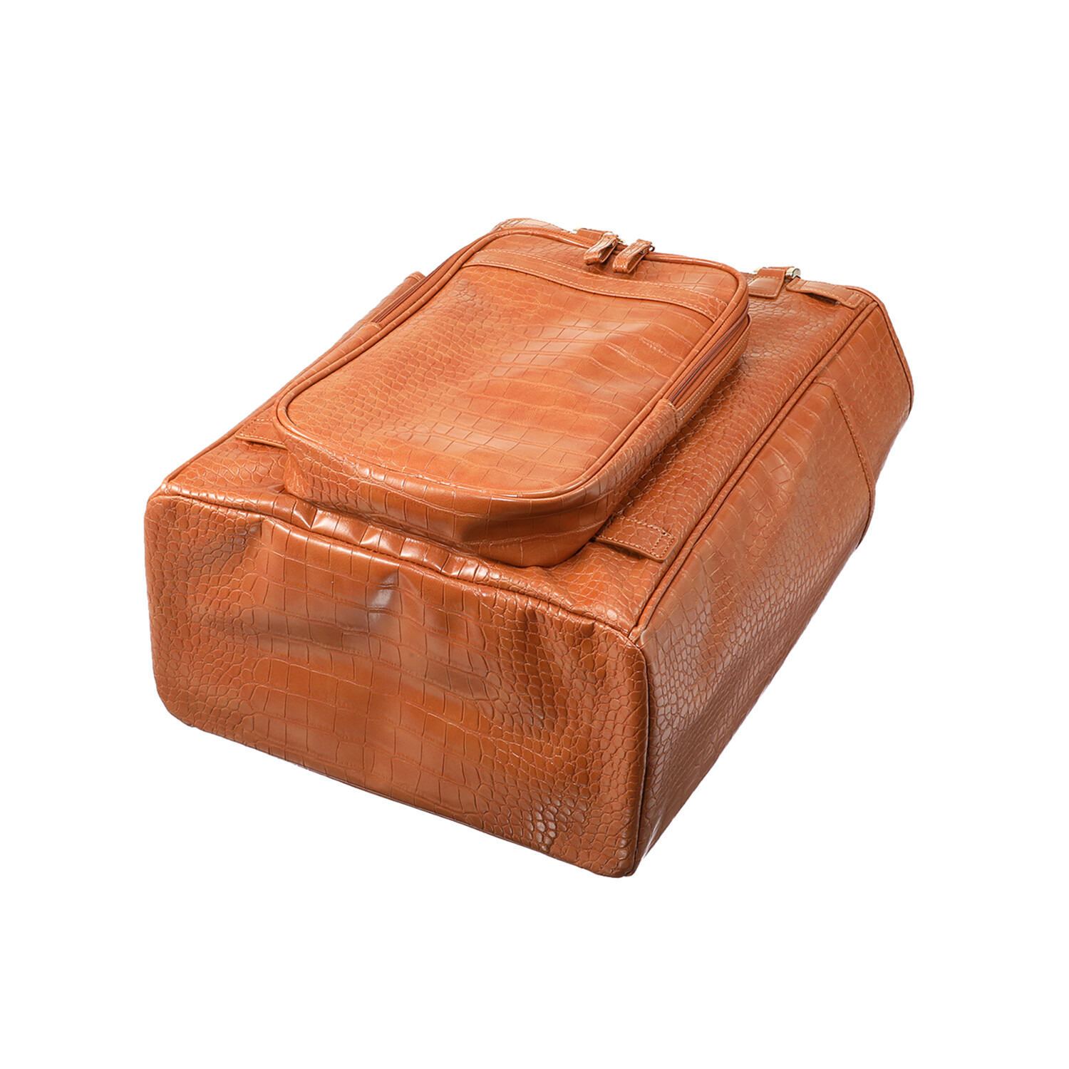 スワニー トートキャリー クロコダイル型押しＩＩ ４輪ストッパー付き ＜Ｌサイズ＞