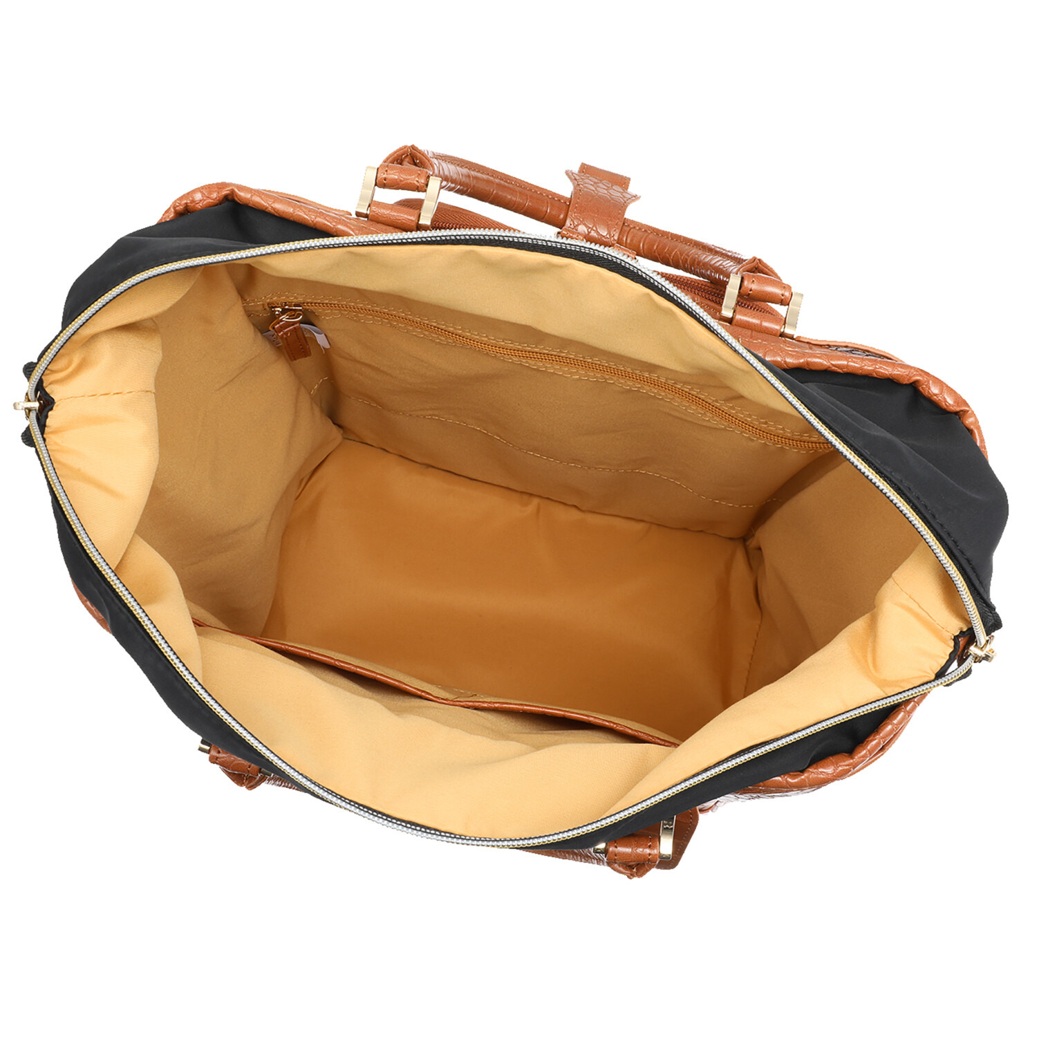 スワニー トートキャリー クロコダイル型押しＩＩ ４輪ストッパー付き ＜Ｌサイズ＞