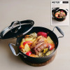 マイヤー すき焼きや鍋料理は勿論！ フライパンとしても 使える両手鍋 サーキュロン両手浅型鍋 ＜２４ｃｍ＞