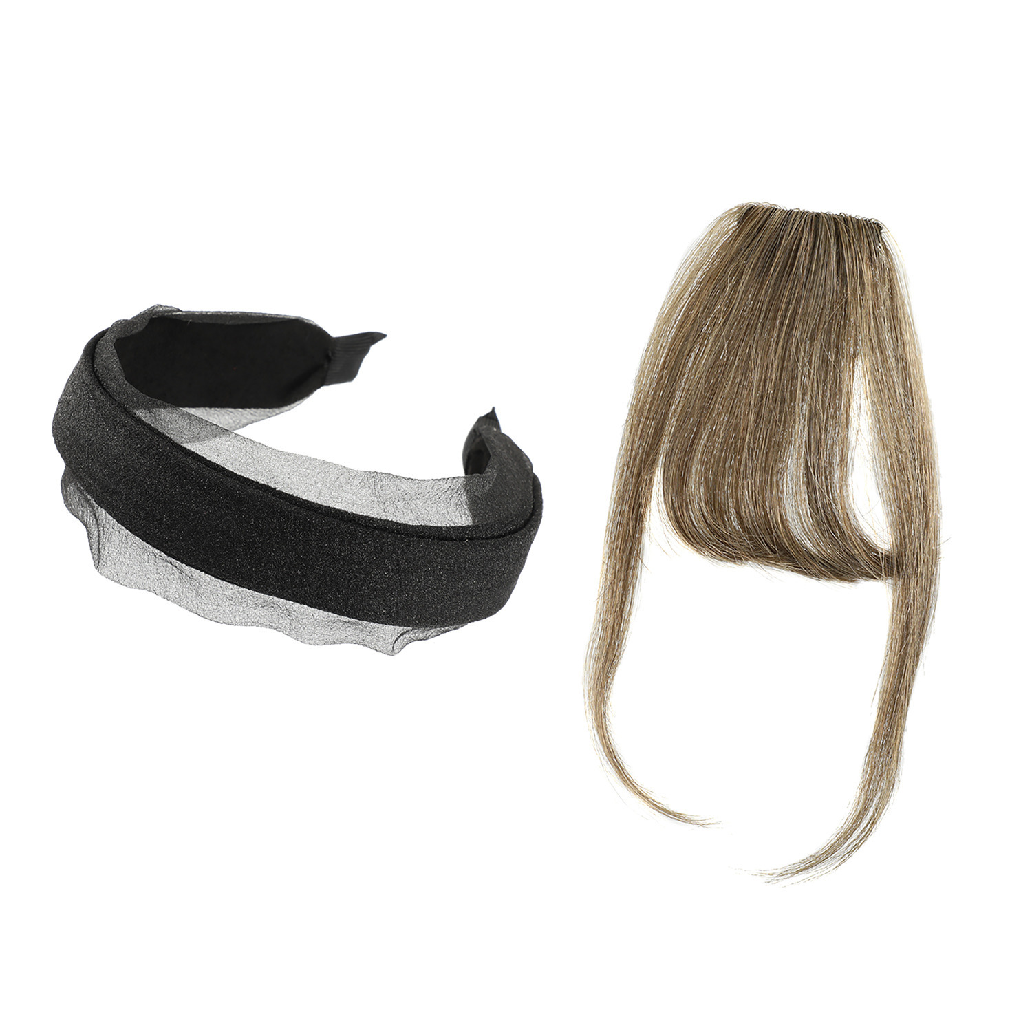 ギンカウィンカ 前髪とお顔周りの毛が 自然に完成 ドレスドヘア 前髪ウィッグ＆ カチューシャ