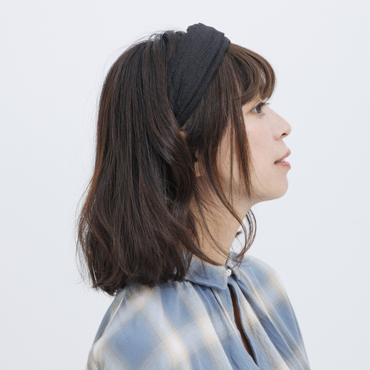 ギンカウィンカ 前髪とお顔周りの毛が 自然に完成 ドレスドヘア 前髪ウィッグ＆ カチューシャ