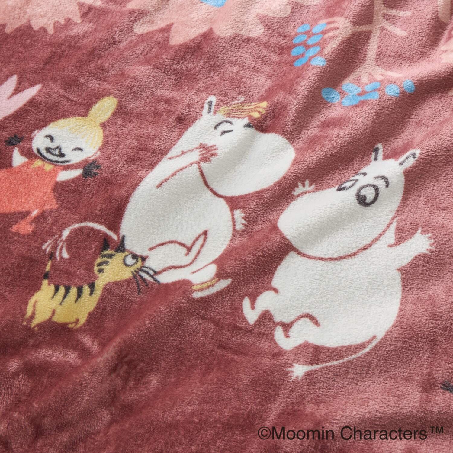 ムーミン 真夜中の心躍るとき モコモコ暖か寝具 ３点セット ＜シングル＞