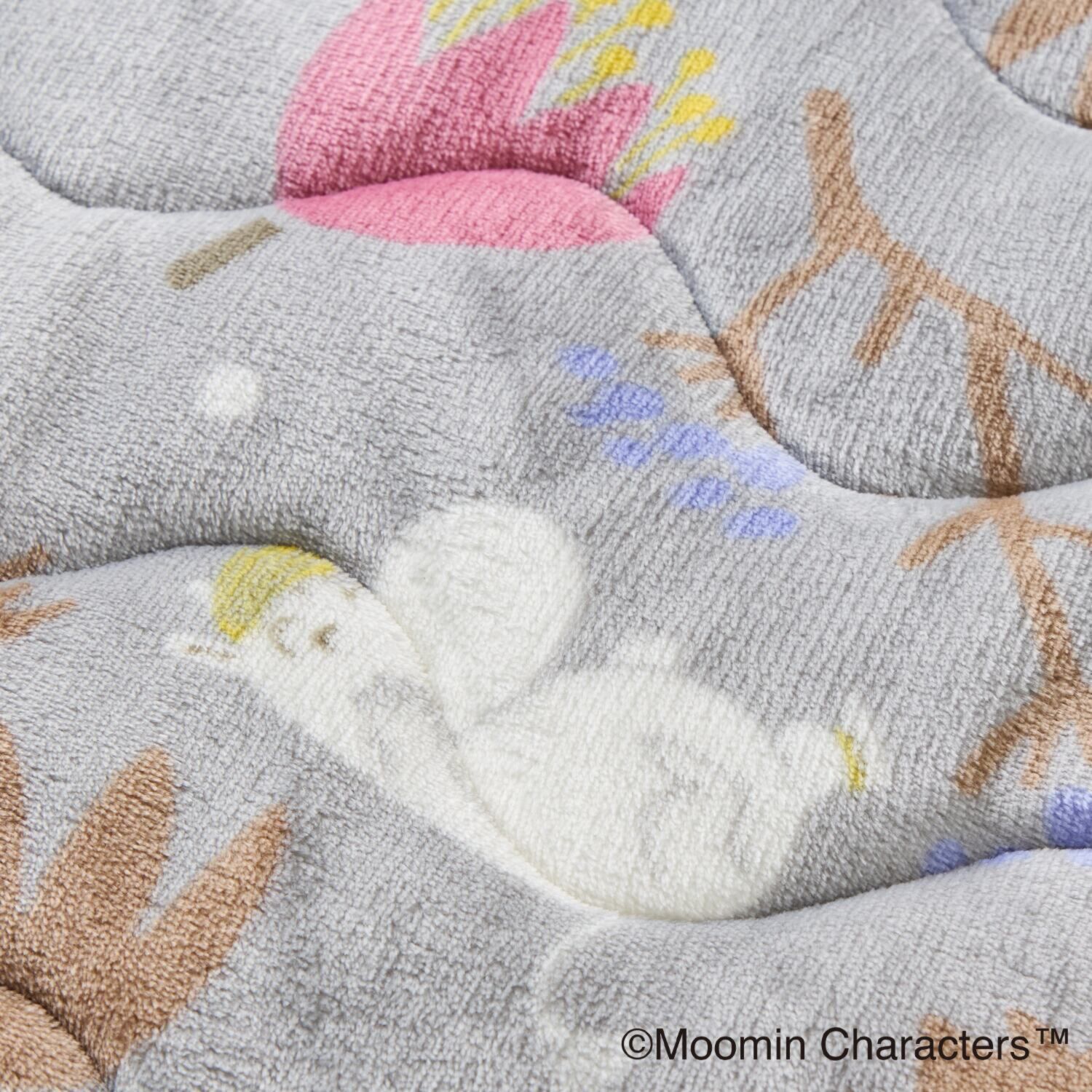 ムーミン 真夜中の心躍るとき モコモコ暖か寝具 ４点セット ＜ダブル＞