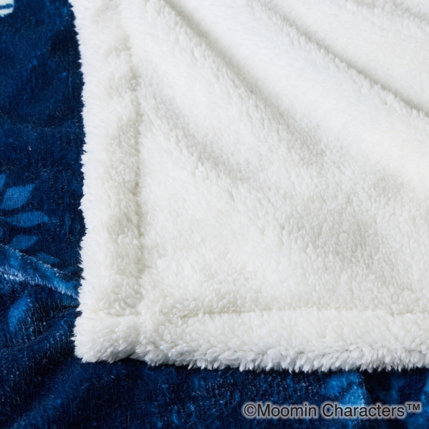ムーミン 心躍る ＷｉｎｔｅｒＦｏｒｅｓｔ 〜神秘的な 　森で奏でる色彩〜 クッションにもなる もこもこマルチカバー