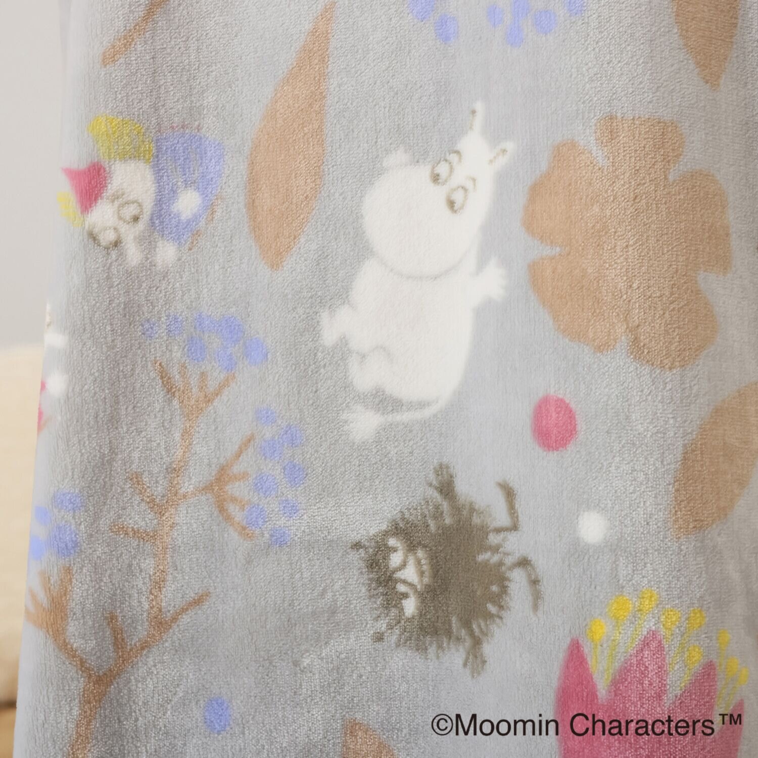 ムーミン モコモコ着る毛布