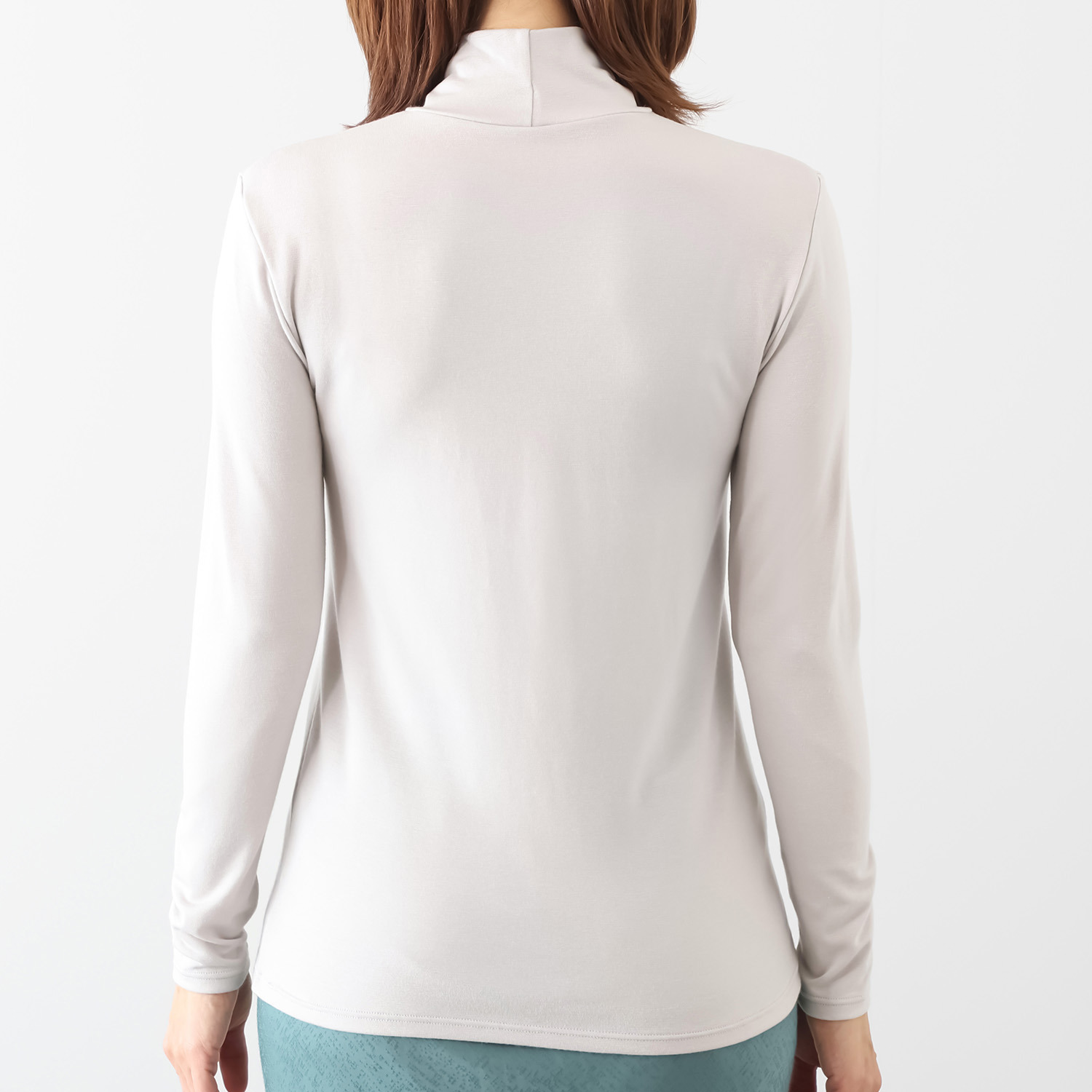 マリランテ 暖かい！蒸れにくい！ サーモギア（Ｒ） 柔らかのびのび快適素材 ハイネックインナー ＜無地＞