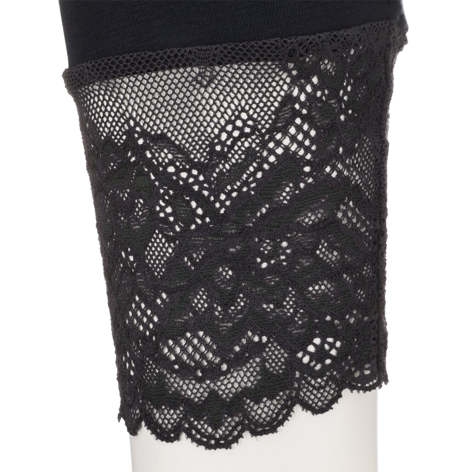 マリランテ 暖かい！蒸れにくい！ タケダレースアクセント エレガントレギンス