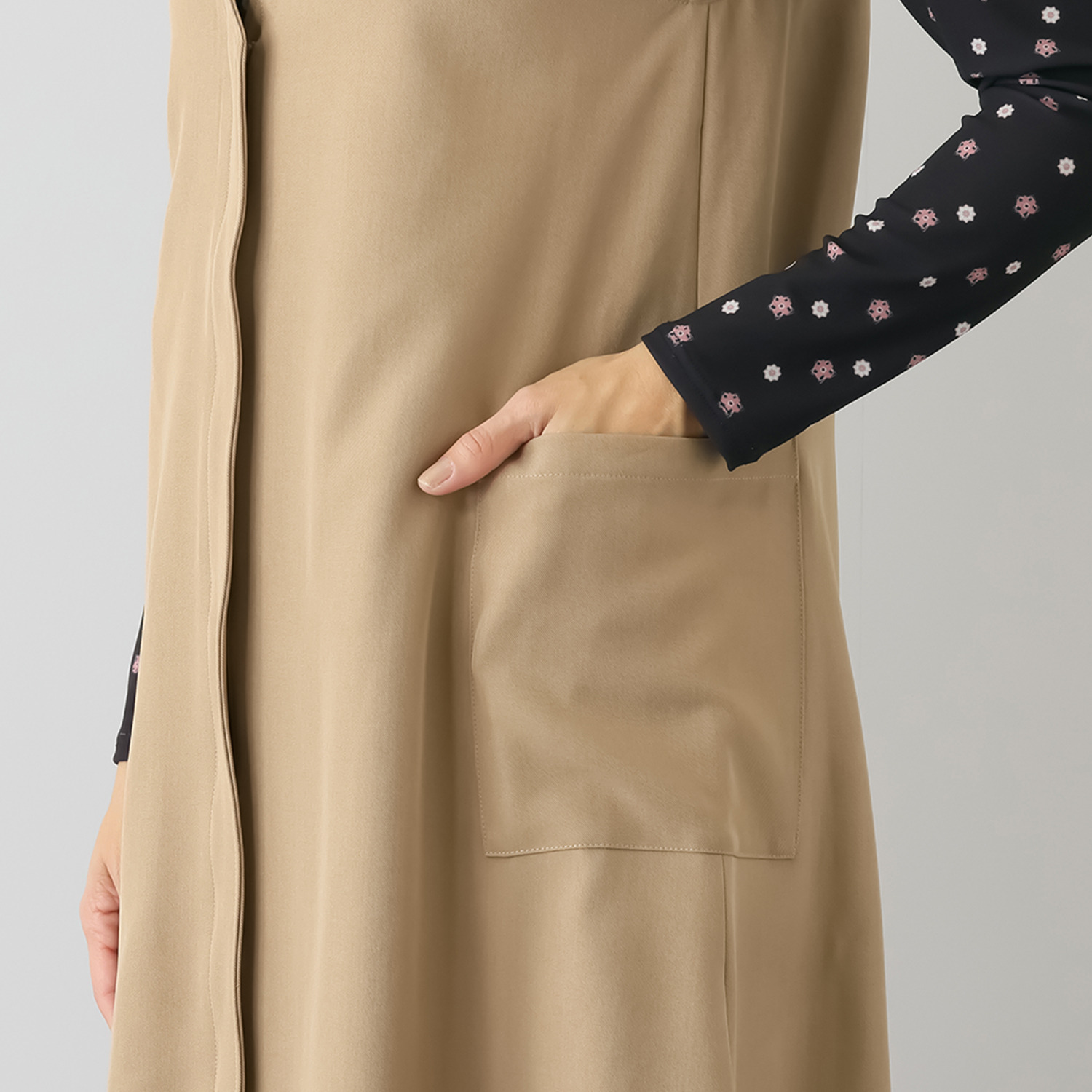 ダジュール ２ウェイロングジレ