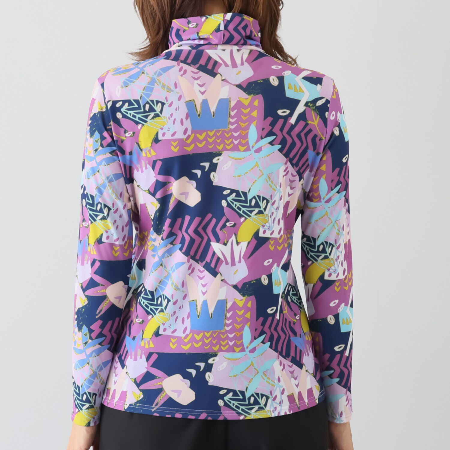 ダジュール パワーネット プリントプルオーバー