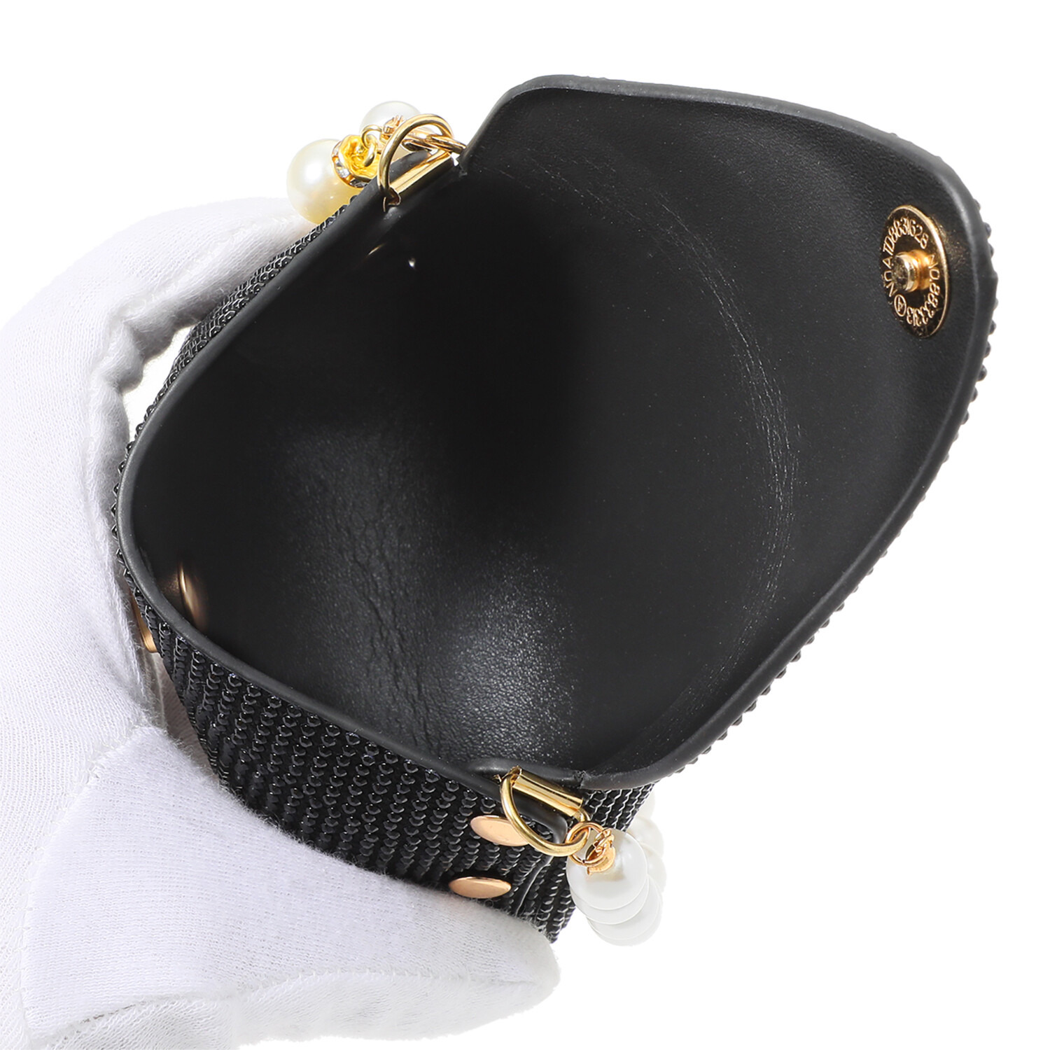 エスアンドアール ブラックビジュウ キラキラミニバッグ