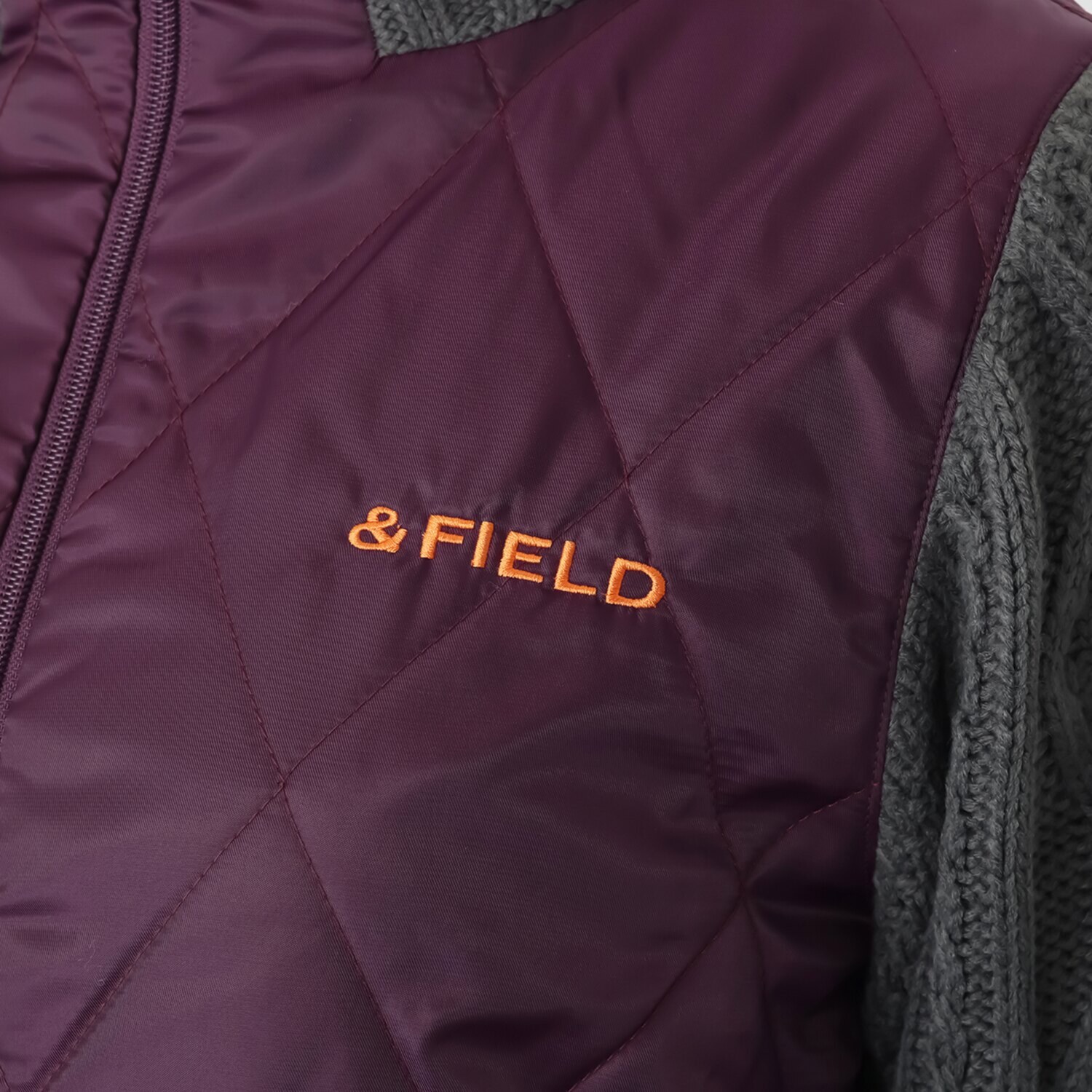 アンドフィールド 裏アルミヒート ドッキング ブルゾン