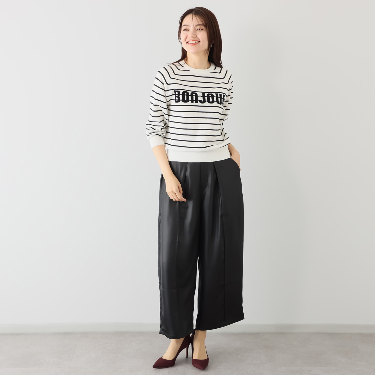 タマミ　ワタナベ ビタースパイス サテンパンツ