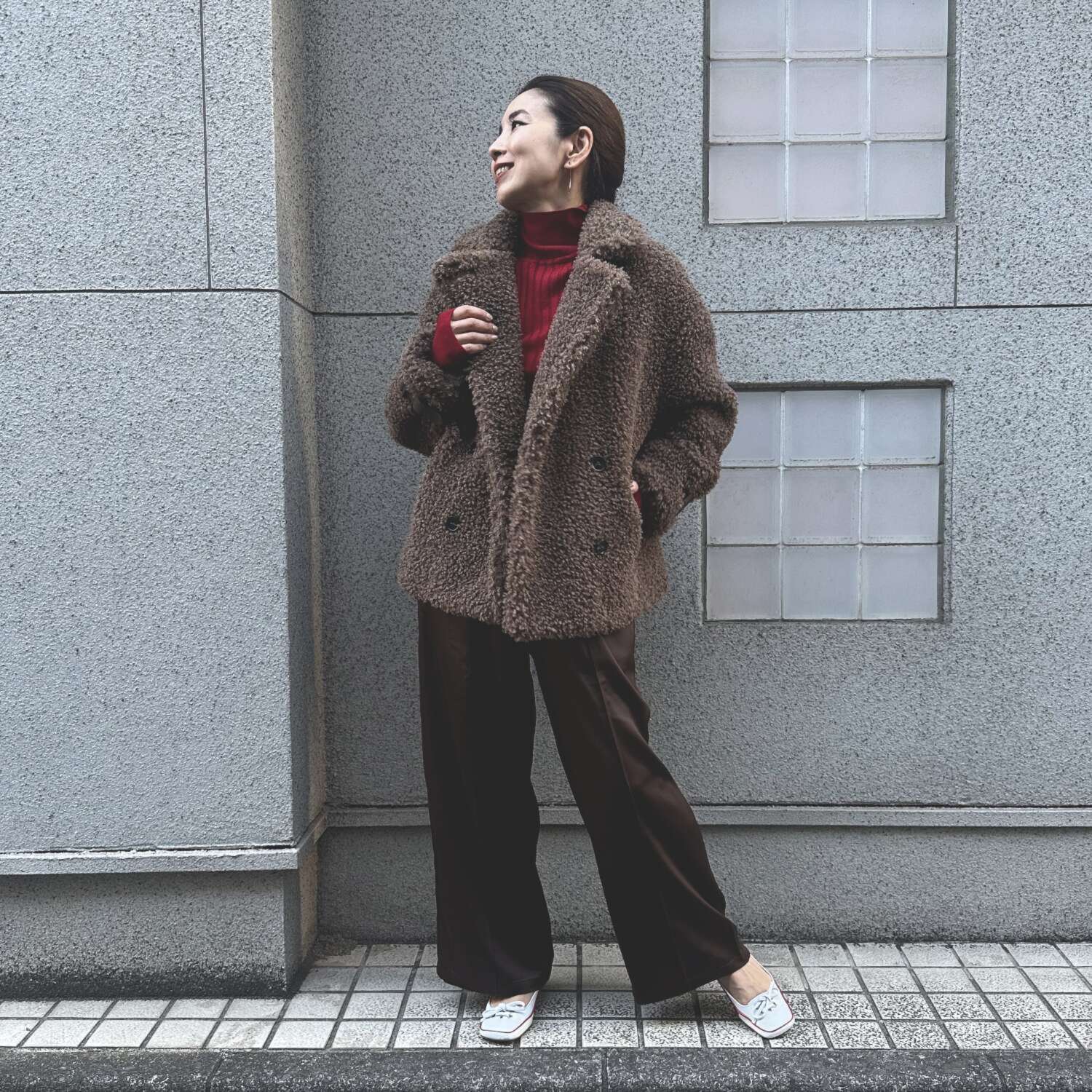 タマミ　ワタナベ ビタースパイス サテンパンツ