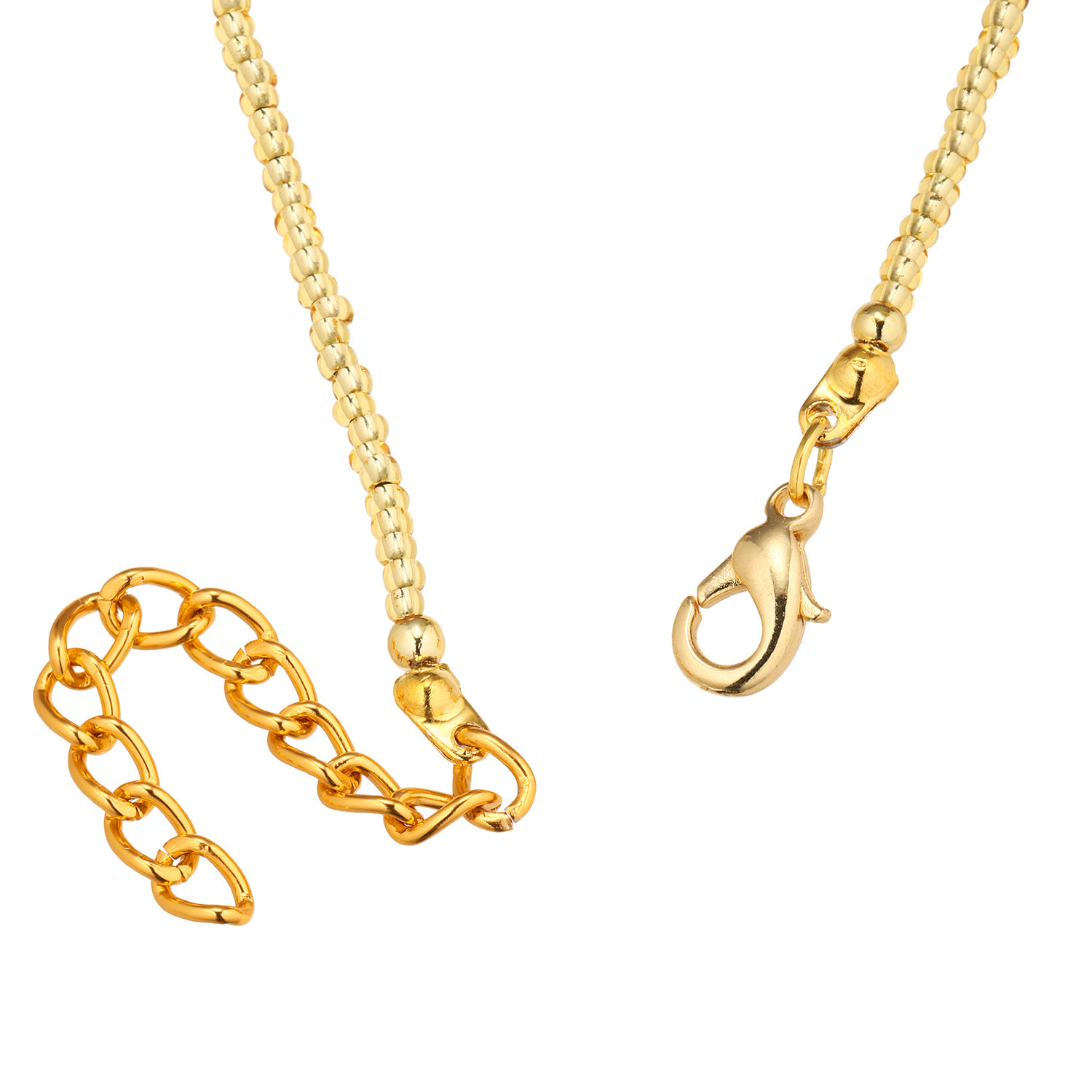 ラグーナ ベネチアンガラス ペスタッチョ ロングネックレス