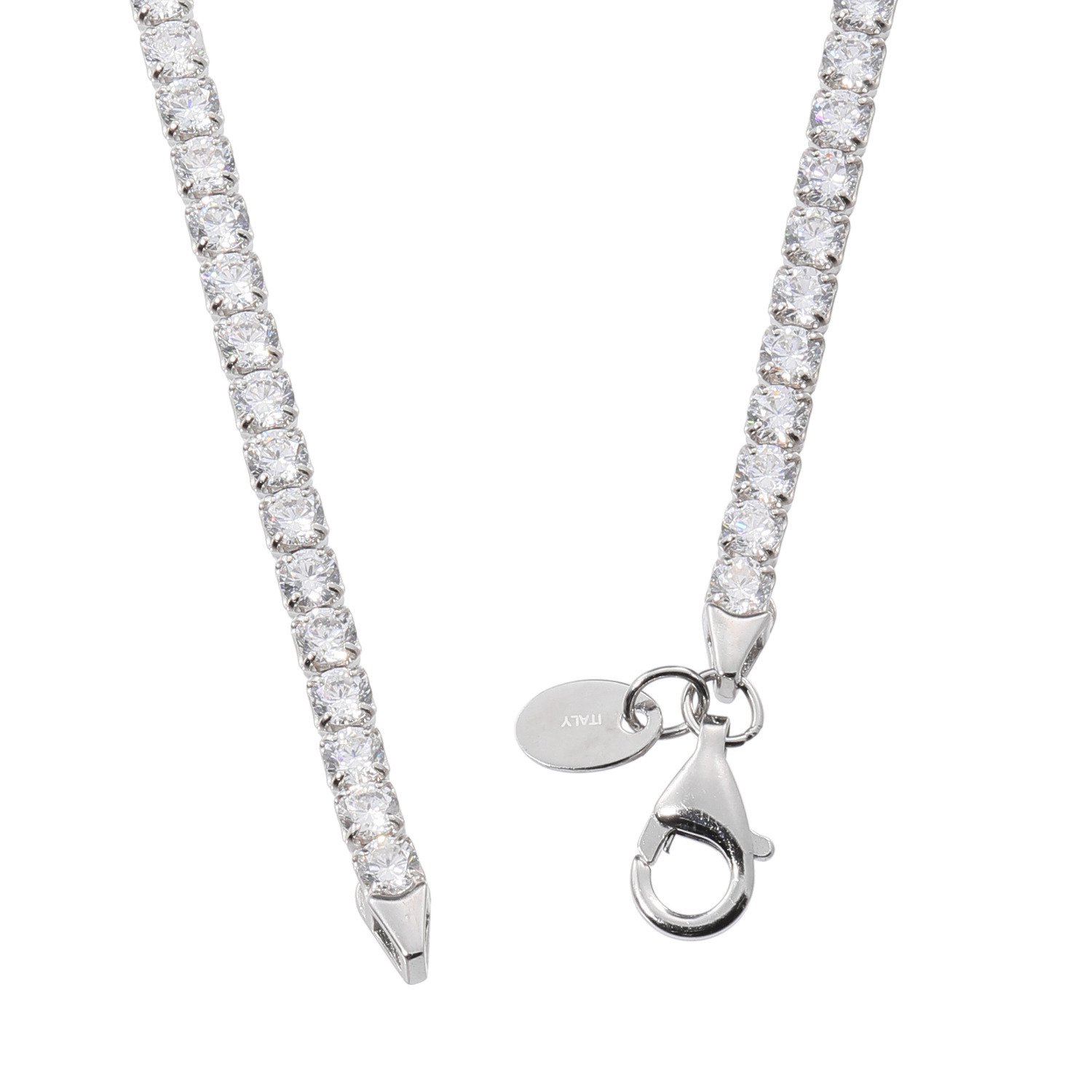 ダイアモア シルバー　ＣＺ テニスネックレス