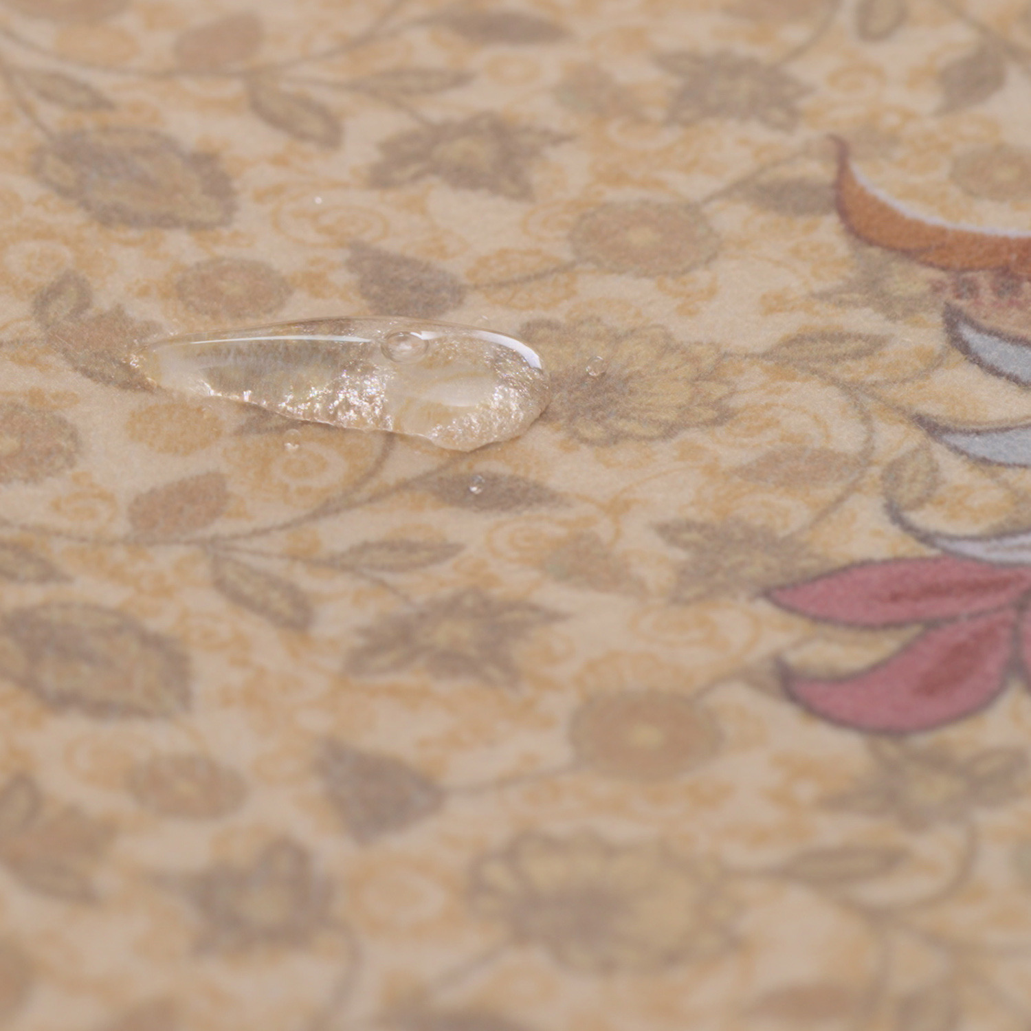 はっ水加工 ペルシャンデザイン ウールタッチカーペット “リオネッタ” ＜８０×１４０ｃｍ＞