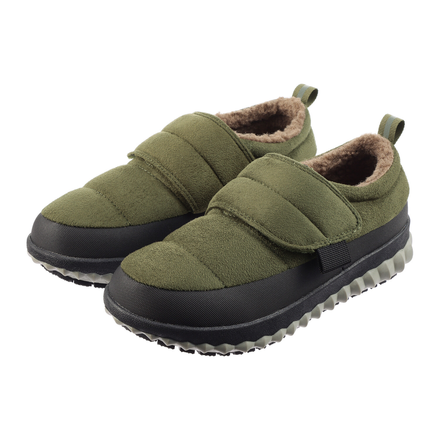 トーキョーキャンプゴー 防水　防滑 あたたか裏ボア 面ファスナースリッポン