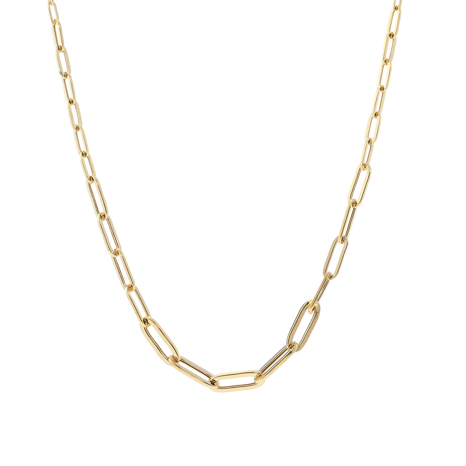 オーサムジュエリー １８Ｋ クリップグラデーション ネックレス