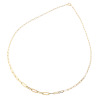 オーサムジュエリー １８Ｋ クリップグラデーション ネックレス