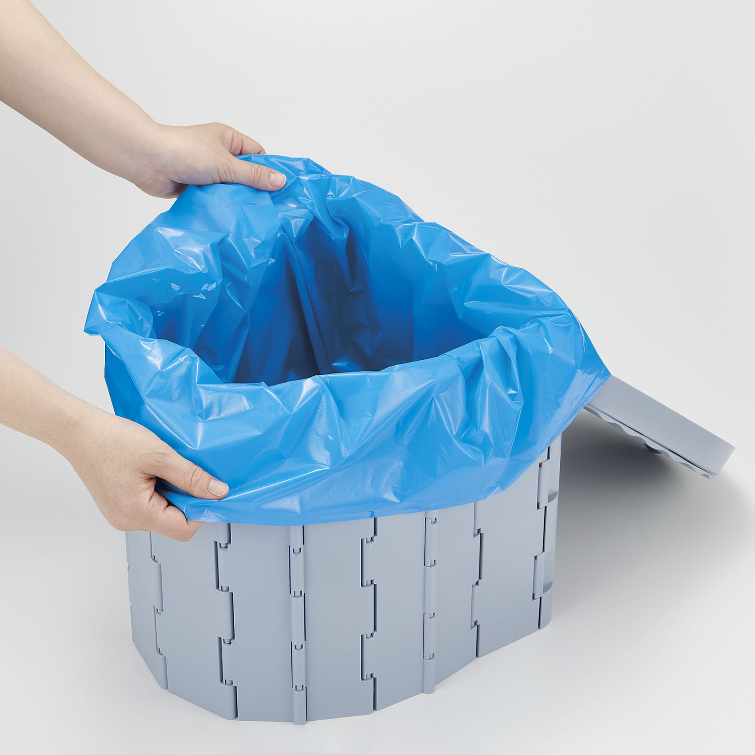 ＣＯＧＩＴ防災 洗える 緊急用組み立て式トイレ＆ 緊急用トイレ袋 （１０回分） セット