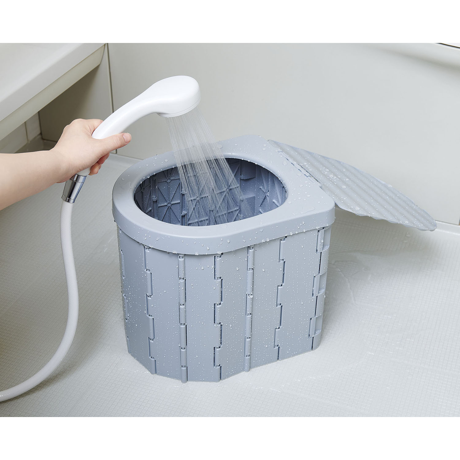 ＣＯＧＩＴ防災 洗える 緊急用組み立て式トイレ＆ 緊急用トイレ袋 （１０回分） セット