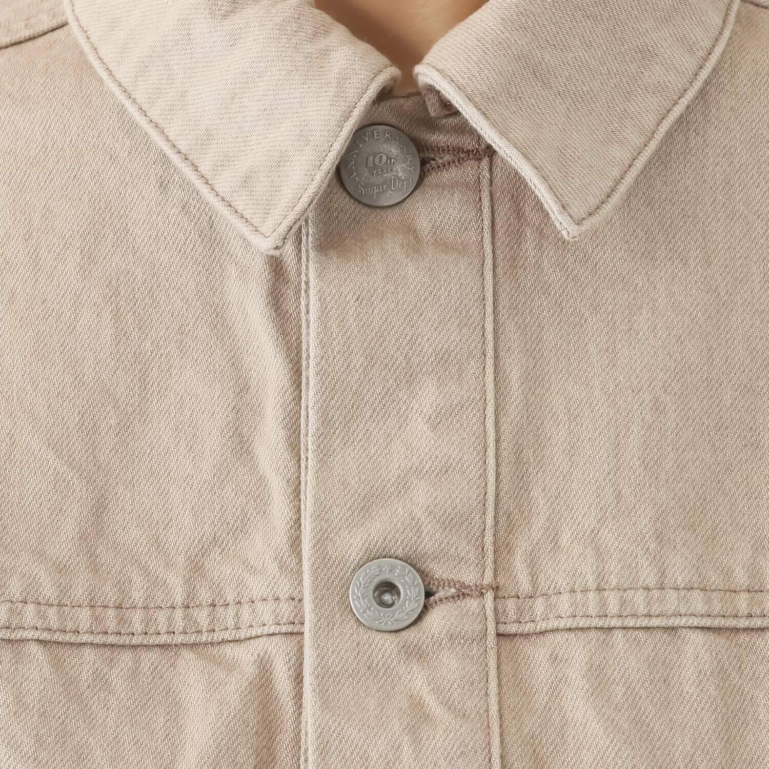 シュガーデプト プレミアムシリーズ コットン１００％ カラーデニム ワークジャケット