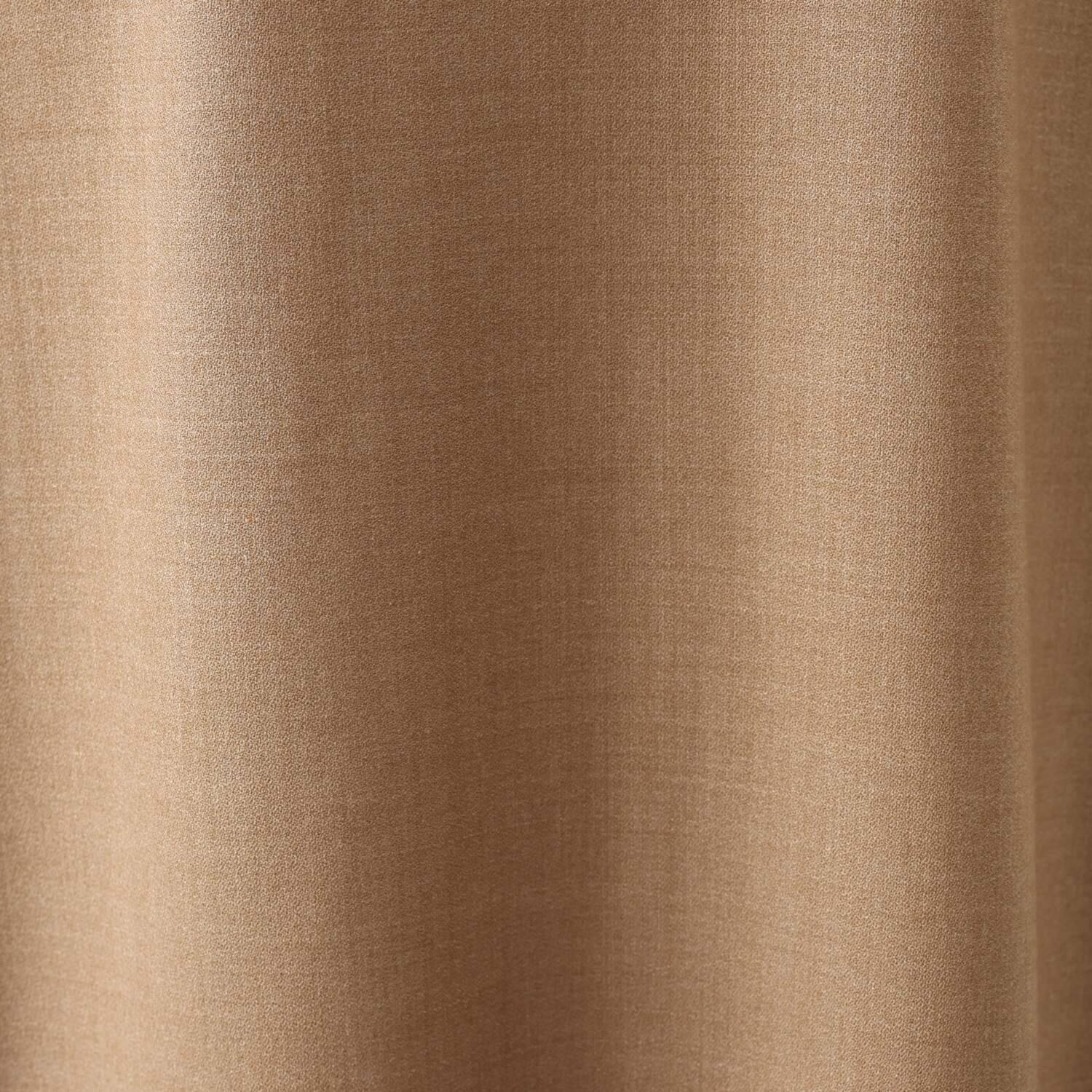 レア　ジェム ミニマルデザインで品良く ウールトリアセテート混 コクーンワンピース