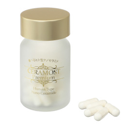 セラミド研究所発！ ヒト型セラミド配合 健康的な美容維持に 全身美容サプリメント “セラモストプレミアム”