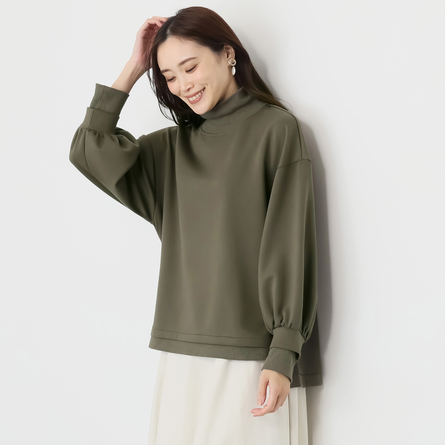 フェアリア　ビス リブアクセント プルオーバー