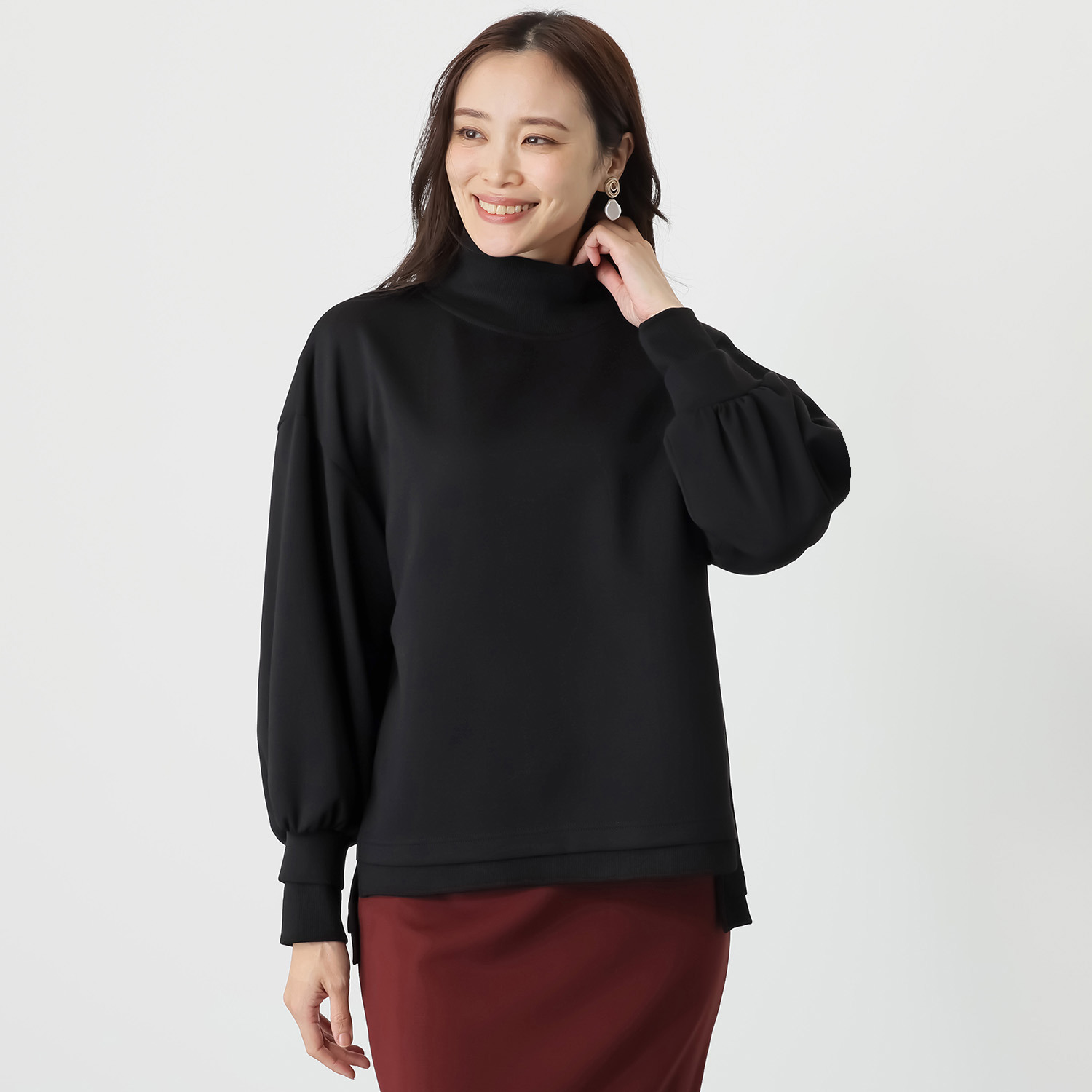 フェアリア　ビス リブアクセント プルオーバー