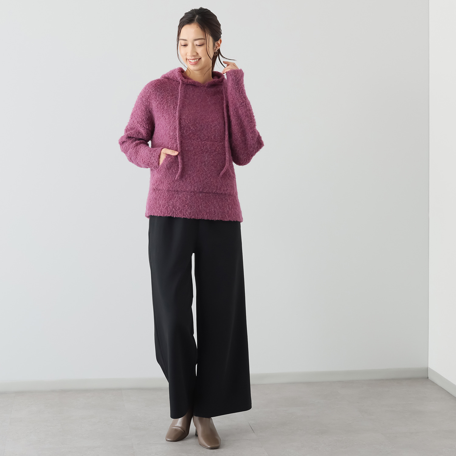 アットランティーヴァ アリア モコモコパーカー