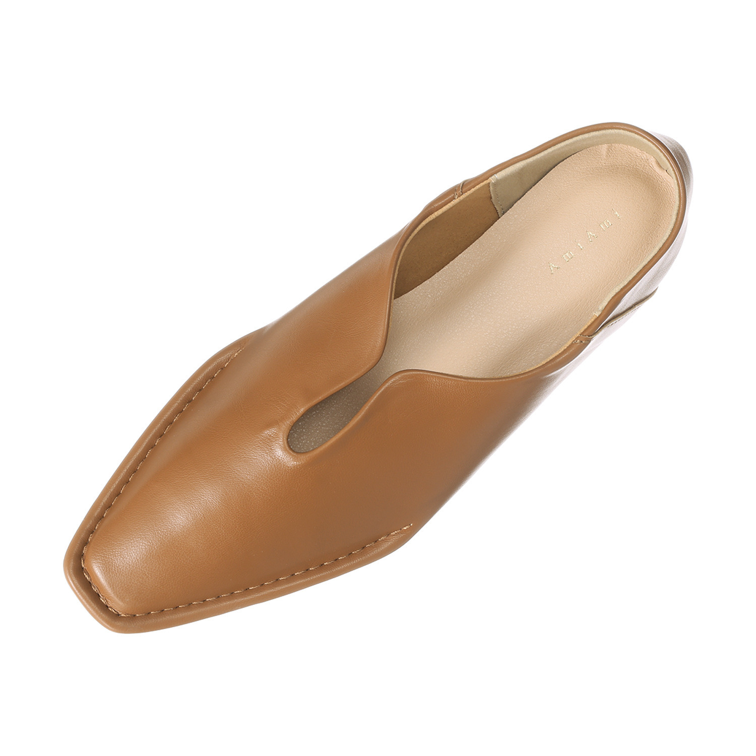 アミアミ ２ウェイ アウトステッチパンプス