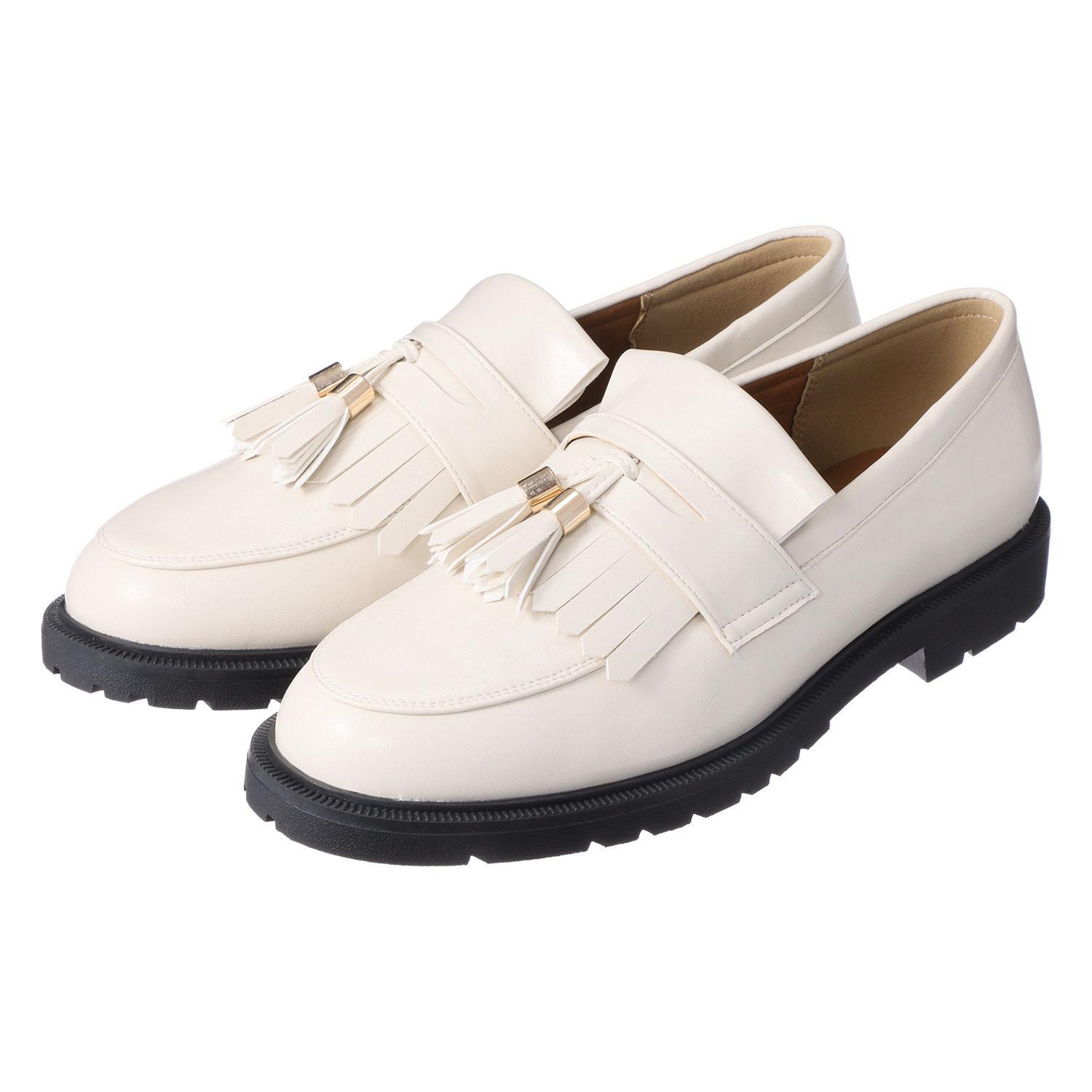 アミアミ 防水 タッセル付 ２ウェイローファー