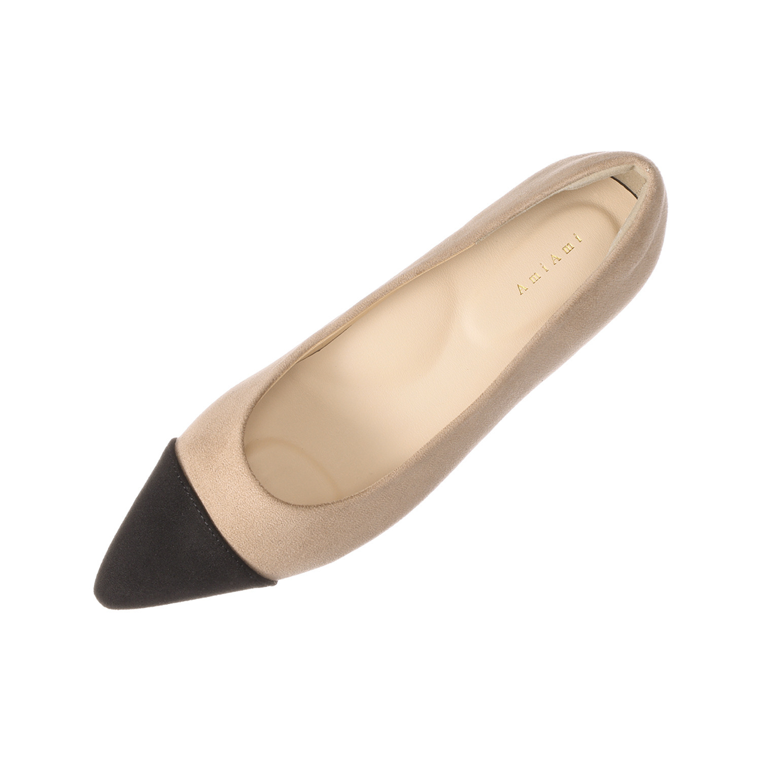 アミアミ ローヒールパンプス