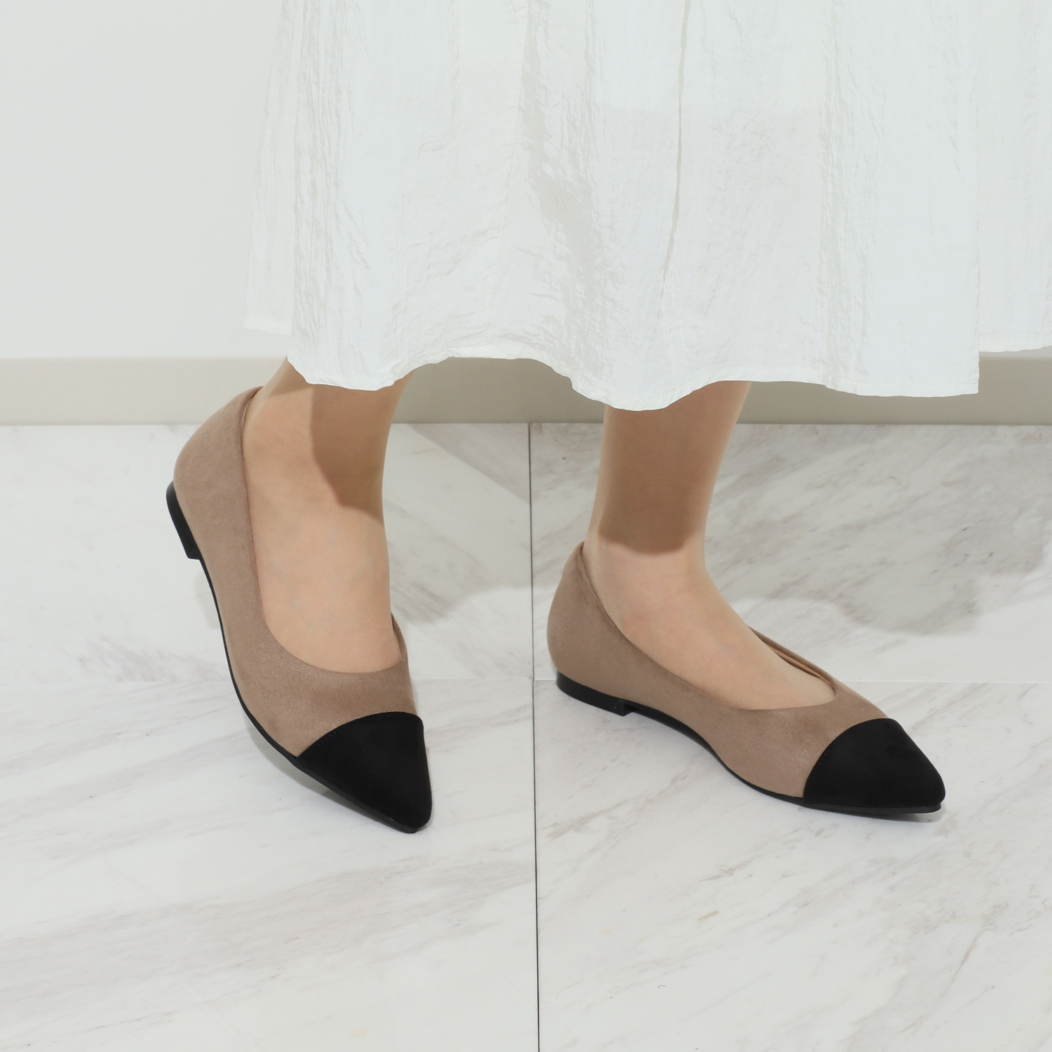 アミアミ ローヒールパンプス