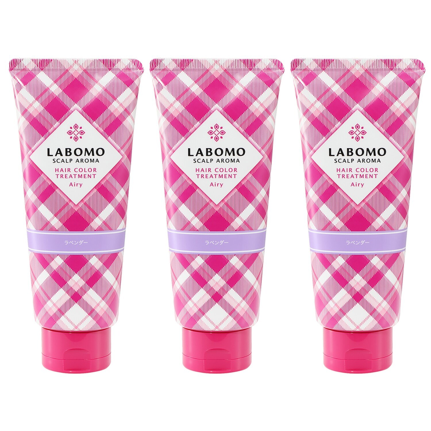 アートネイチャー ３分で簡単白髪染め＆ もっと艶めく髪色長続き ヘアカラー トリートメント　エアリ ＜ラベンダー＞ ３本セット