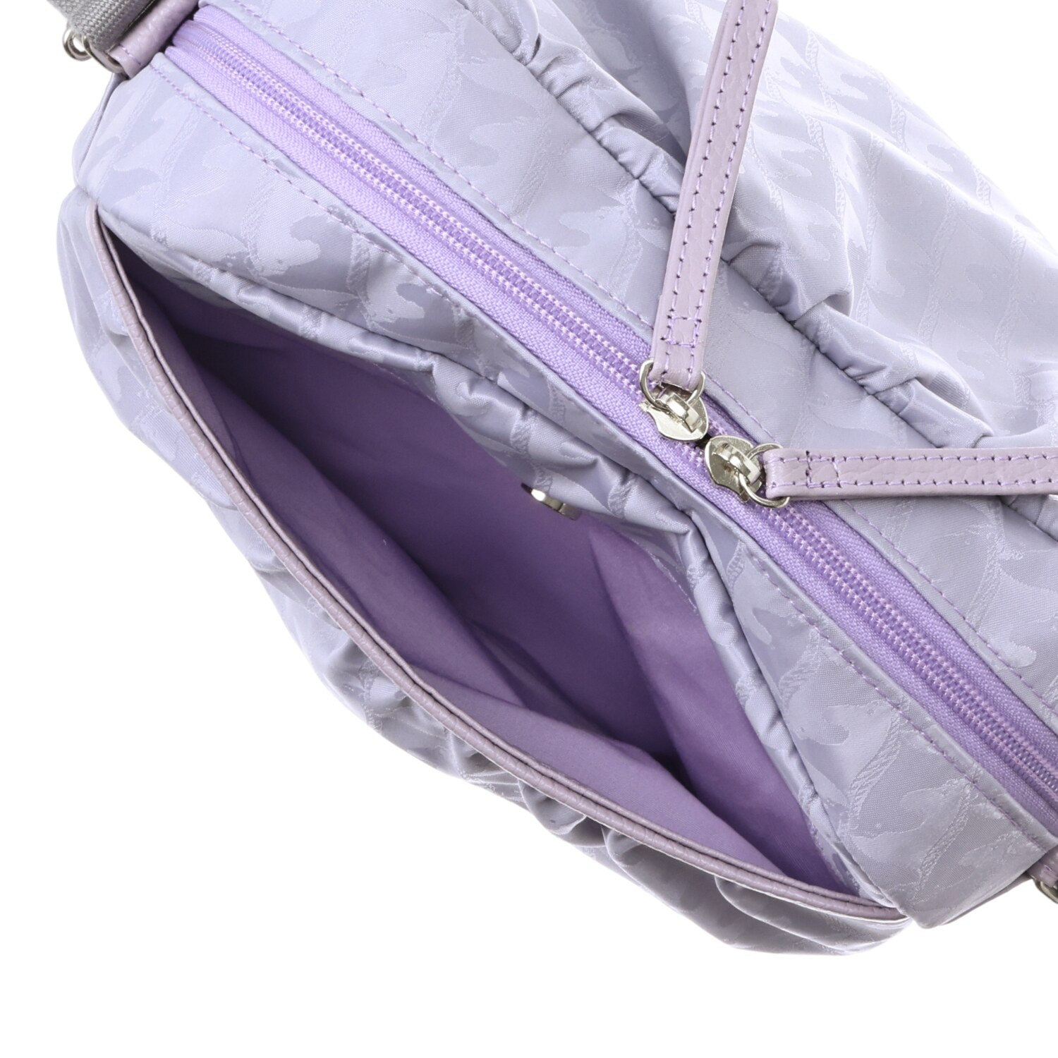 マダムヒロコ はっ水馬柄ジャガード ショルダーバッグ