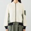 オン　ザ　エッジ ニットドッキング おしゃれに差がつく 大人のＭＡ１ブルゾン