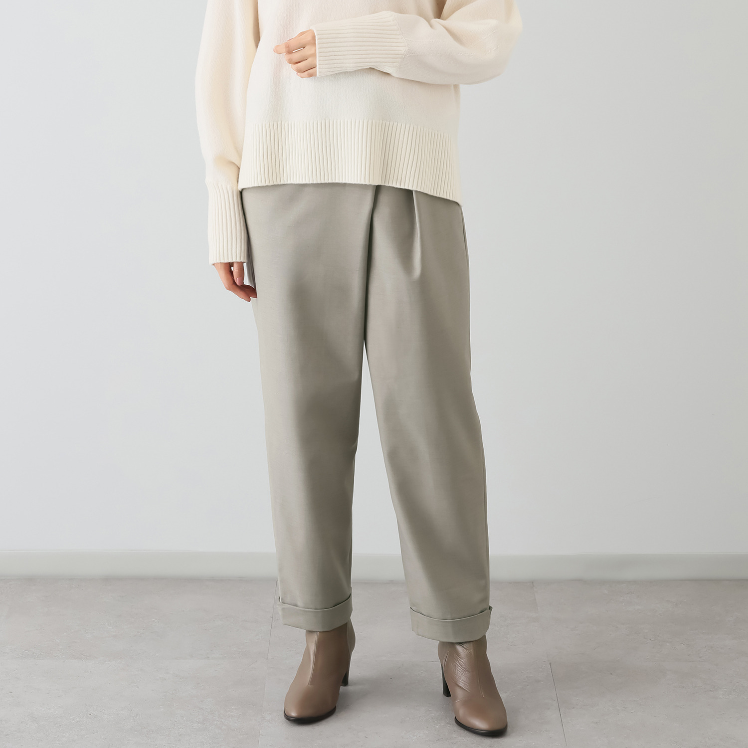 シック　バイ　ネイチャー ラップ風ダブルパンツ