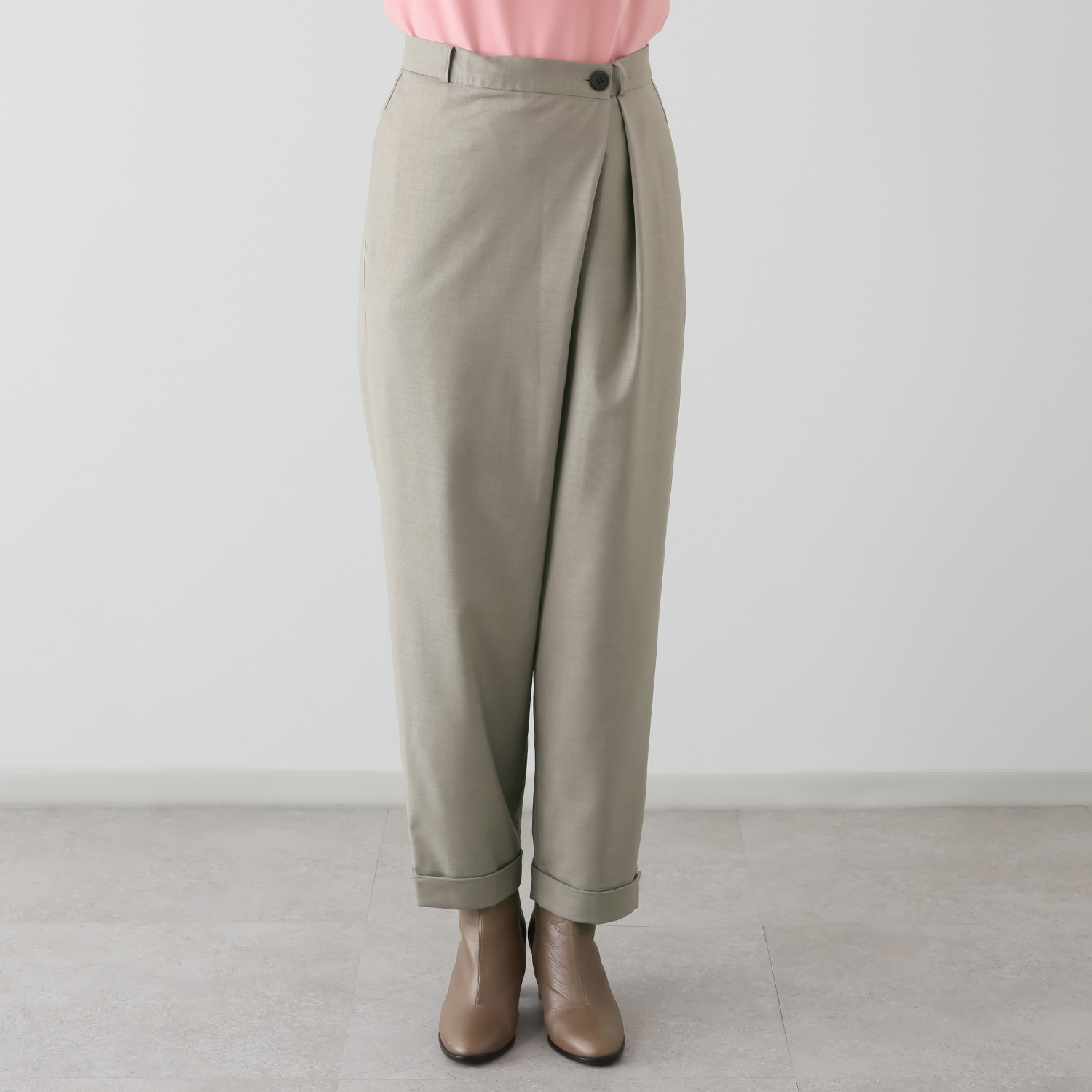 シック　バイ　ネイチャー ラップ風ダブルパンツ