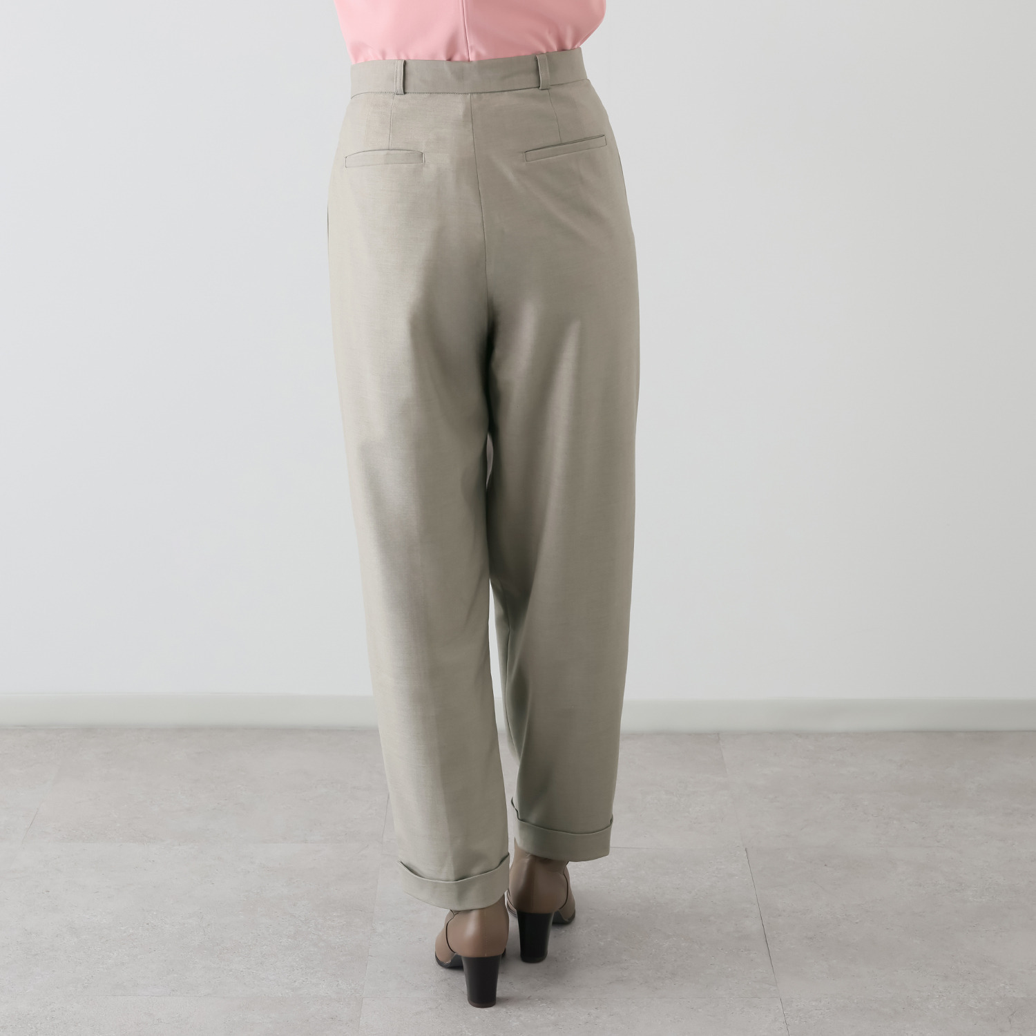 シック　バイ　ネイチャー ラップ風ダブルパンツ