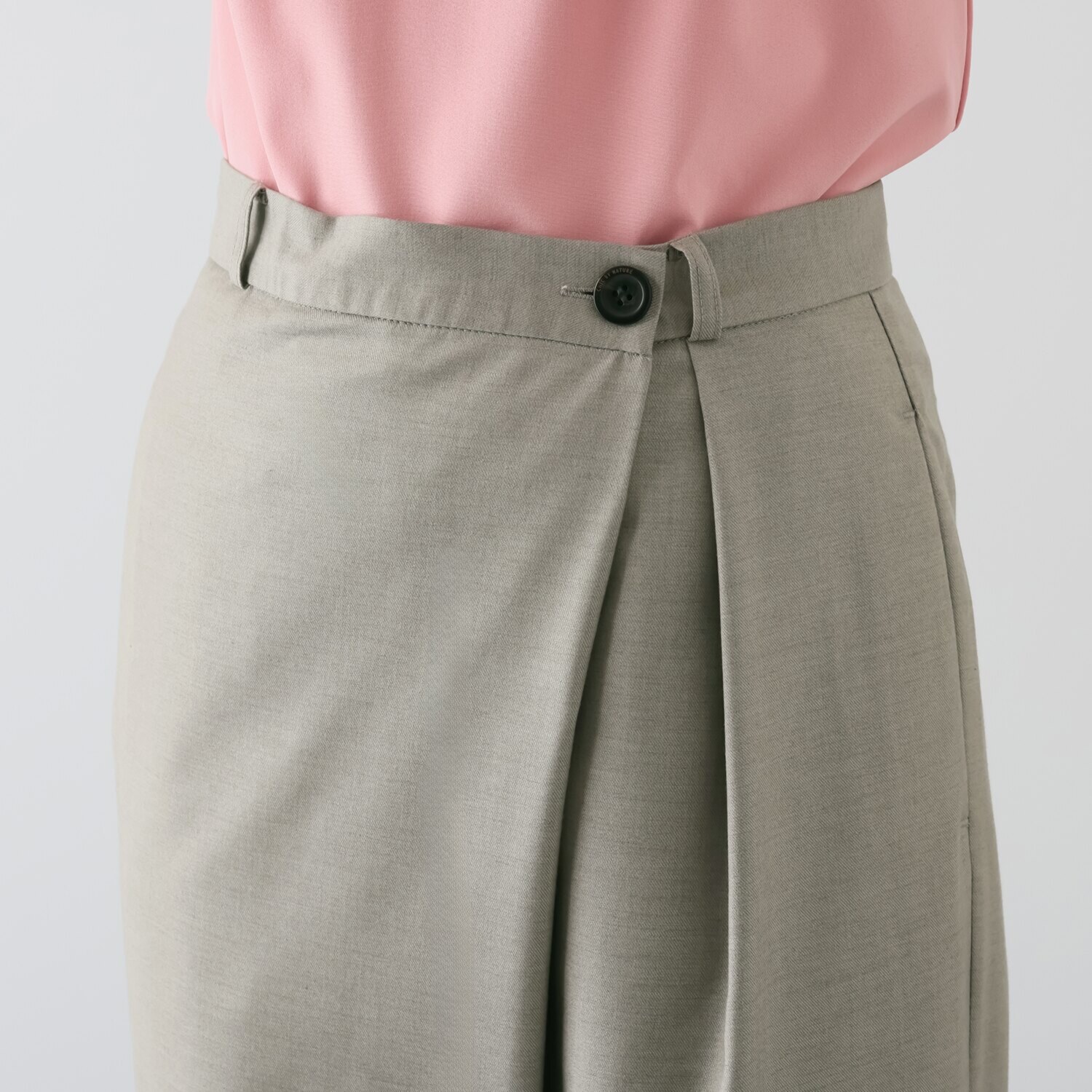 シック　バイ　ネイチャー ラップ風ダブルパンツ