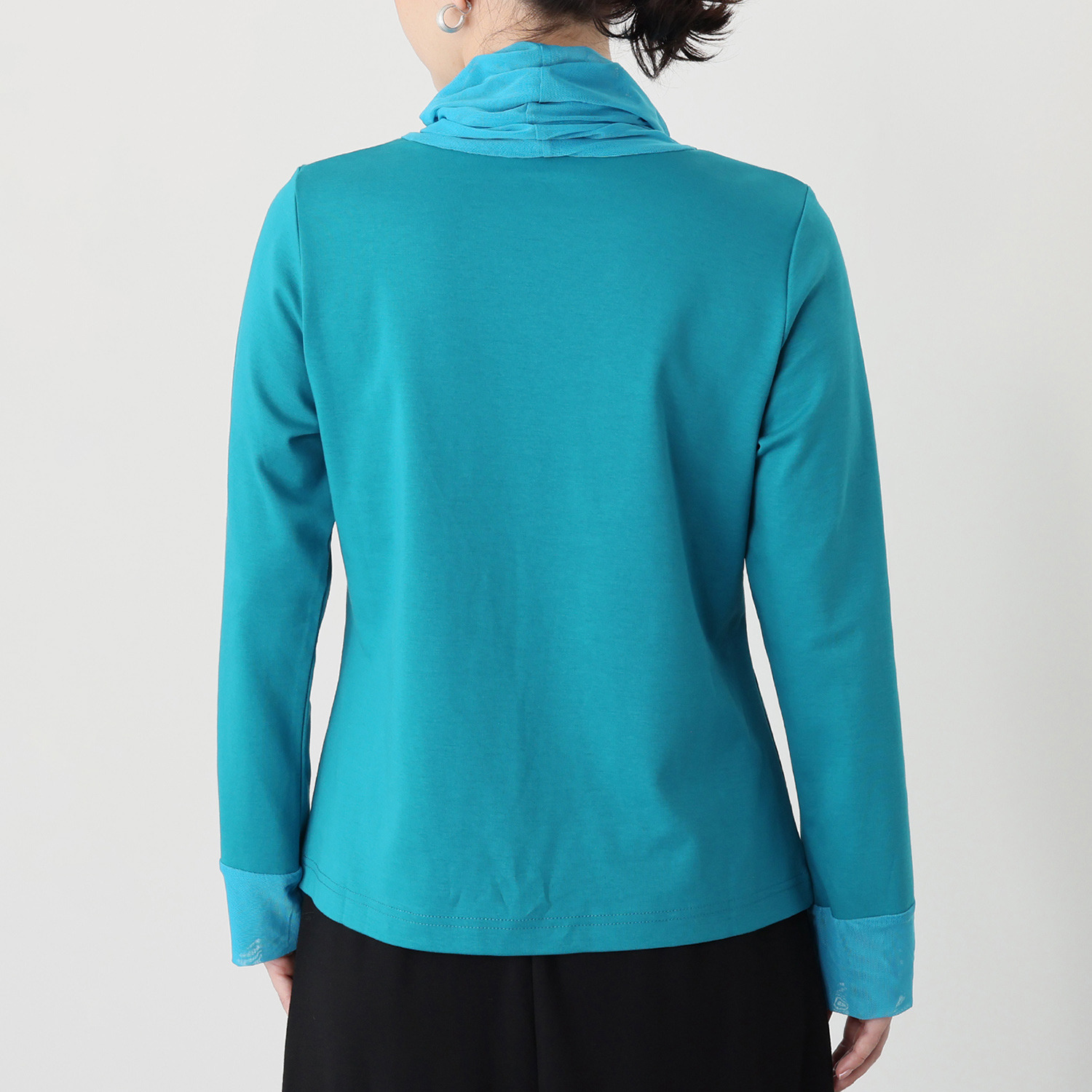 エムジェイアール　バイ マチコ　ジント　ロンドン チュール切替 ジャージー プルオーバー