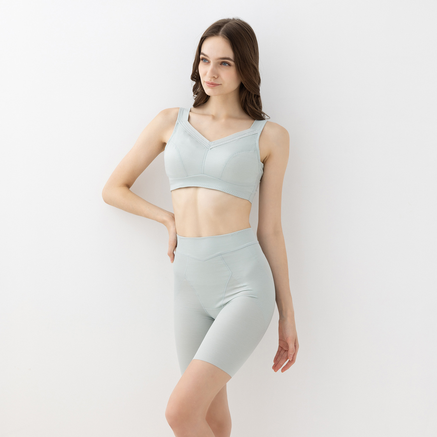 美人工房 消臭・速乾 いい肌コットン ロングガードル２枚セット