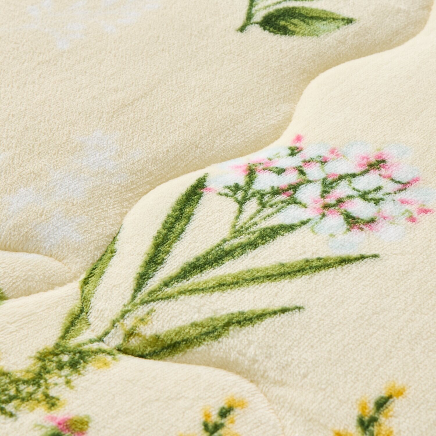 大津毛織 吸湿発熱ホットテックス 中わた入り シープ調 モコモコボリューム毛布 ＜ダブル＞