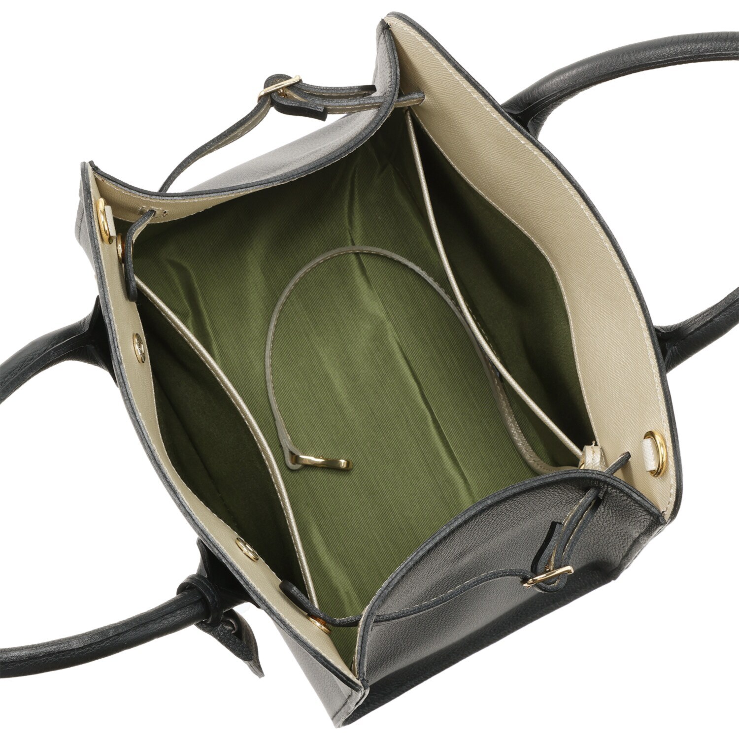 エーディーエムジェイ スパニッシュレザー サイドベルト ２ウェイトートバッグ