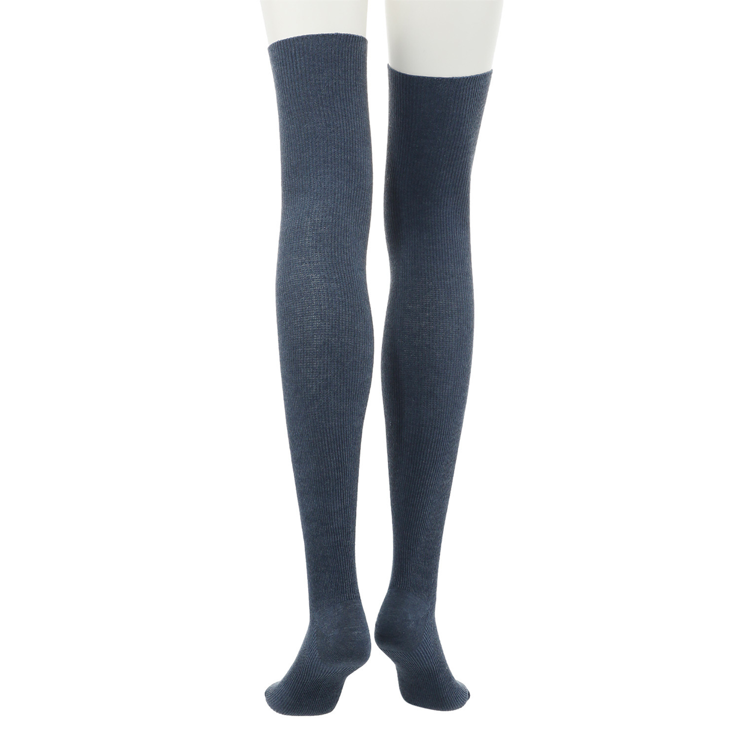 リオッサ 足首キュッ！ ひざ裏ゆったりの快適着圧 寝るときソックスＶ ４足セット ＜４色入り＞ 