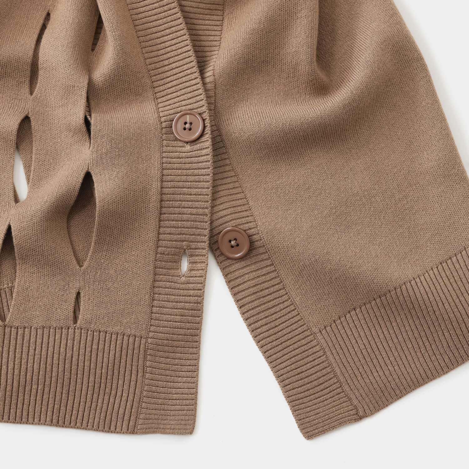 キョウコ　ヒガ レイヤードが楽しくなる スラッシュディテール ニットジレ