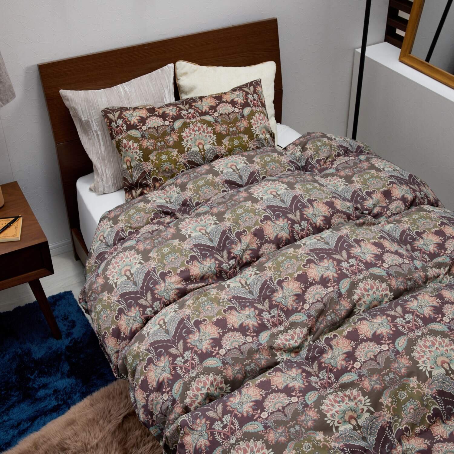 ｎｉｓｈｉｋａｗａ ジャパンダウン 防ダニ生地使用 羽毛掛けふとん ＜クイーン＞