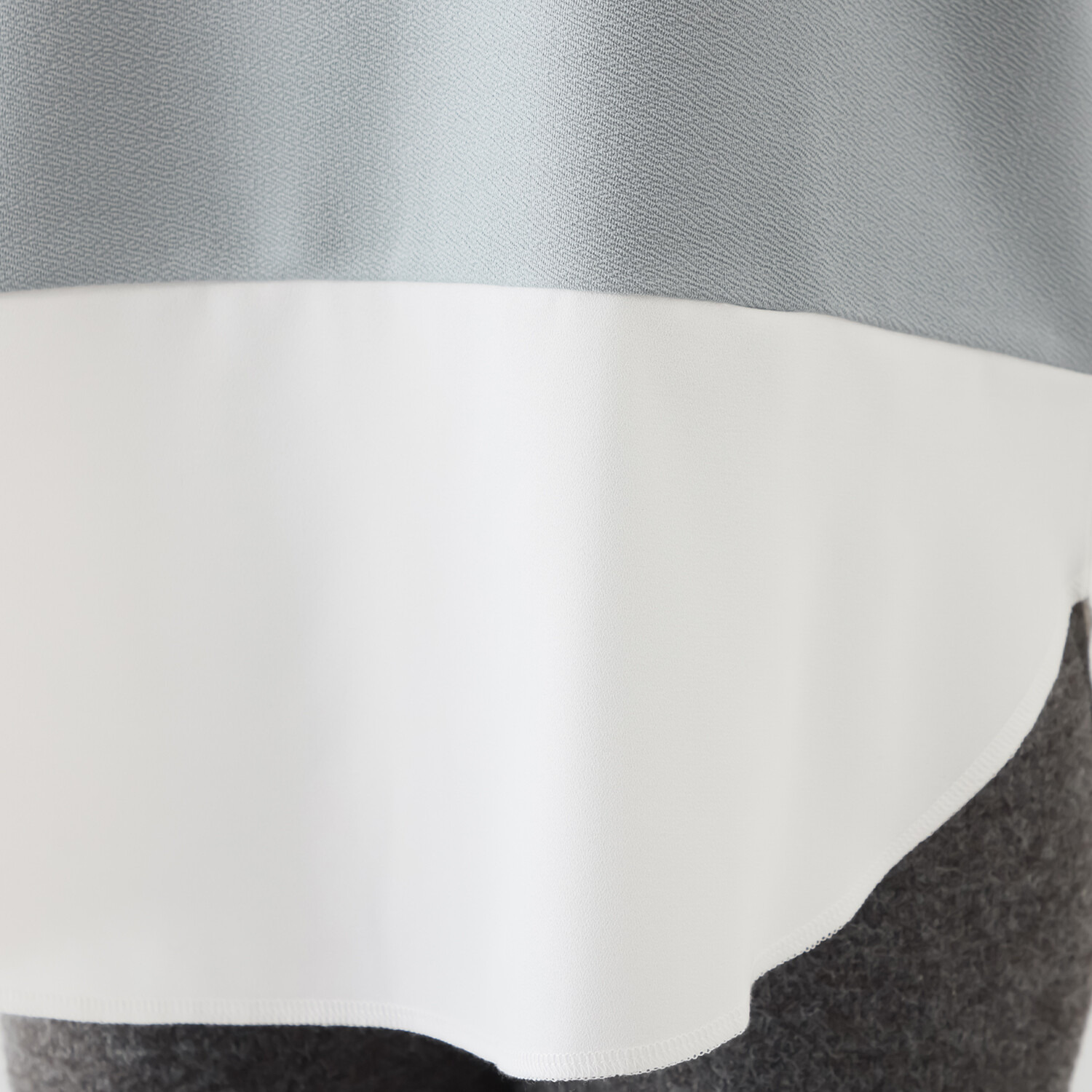 チーロ レイヤード風デザイン ロゴチュニック